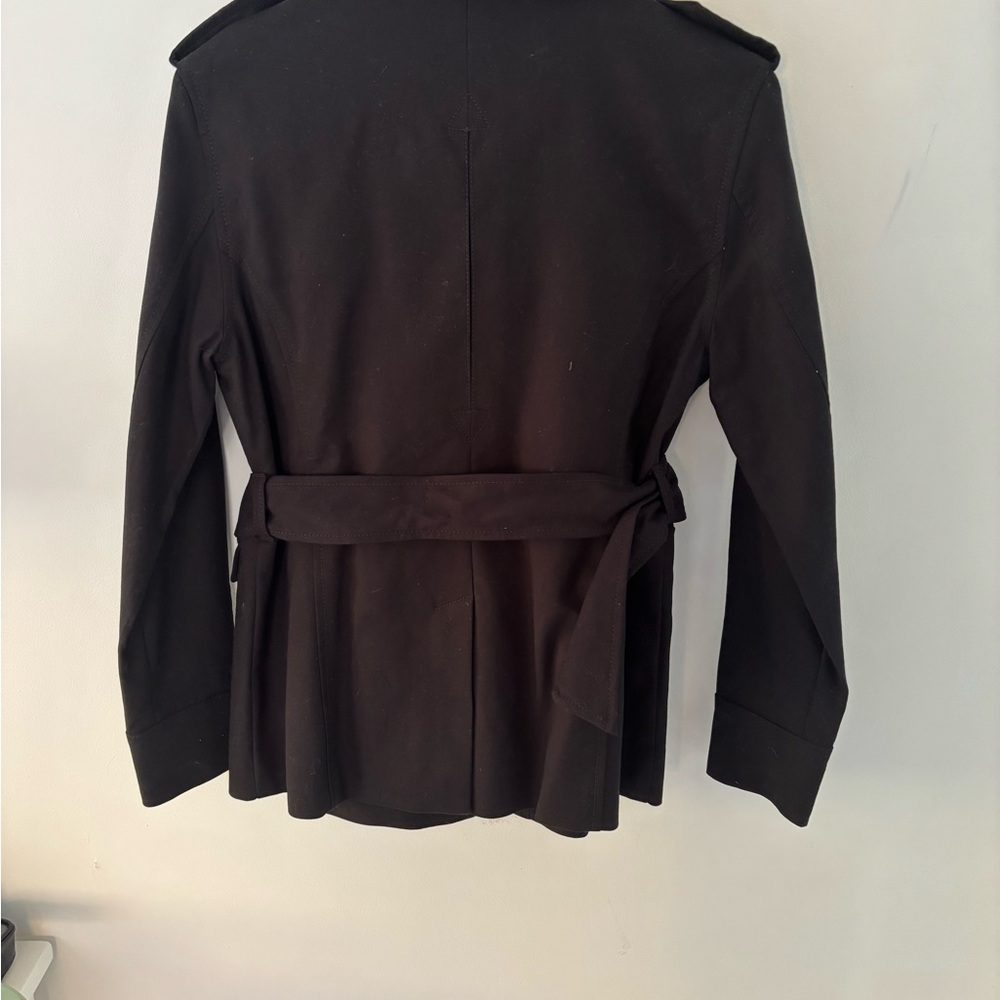 Banana Republic Black Military Jacket P4 - Picture 3 of 5